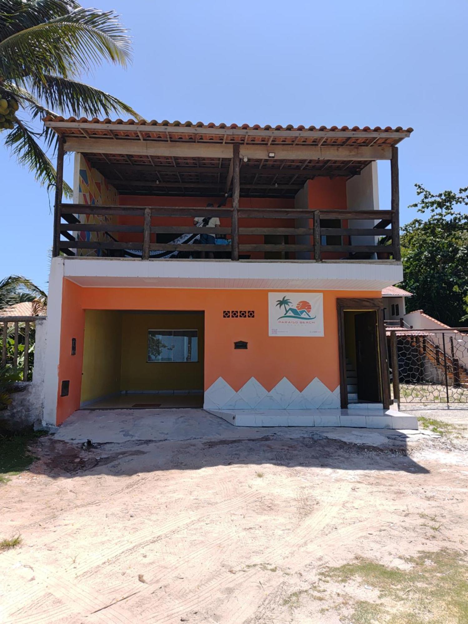 Paraiso Beach Hostel E Pousada Santa Cruz Cabralia Exterior photo